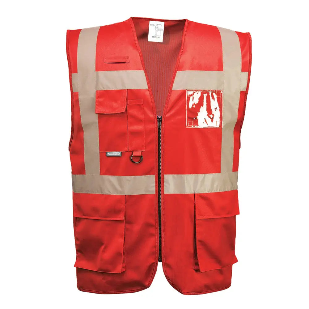 Portwest Iona Executive Vest - Red / L