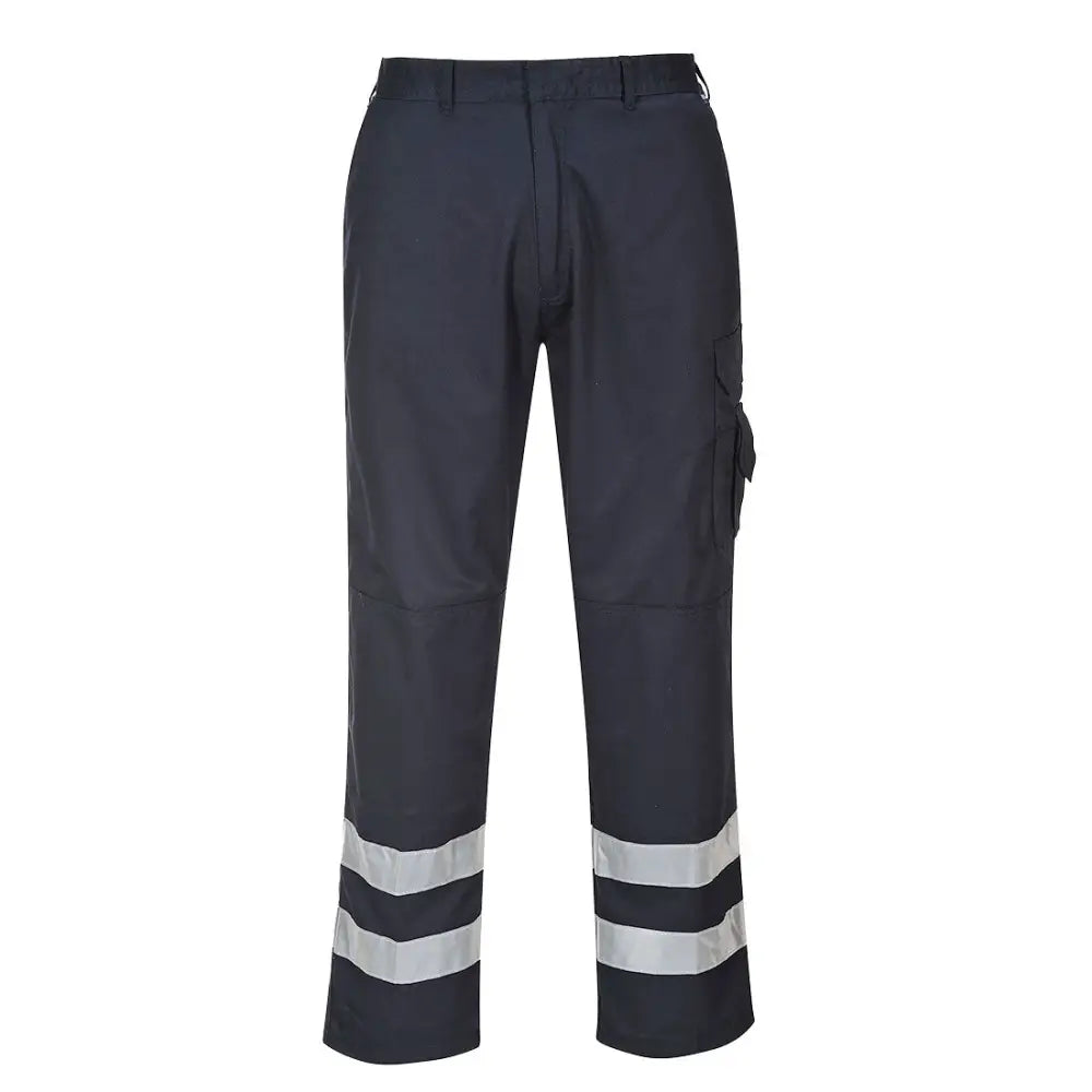 Portwest Iona Safety Combat Trousers - Black / L
