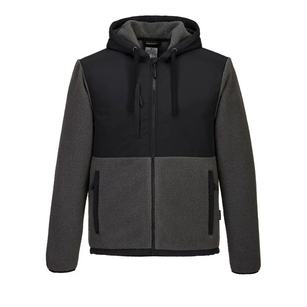 Portwest KX3 Borg Fleece - Black/Grey / L