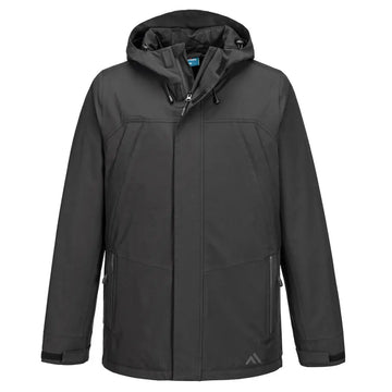 Portwest KX3 Rain Jacket - Black / L