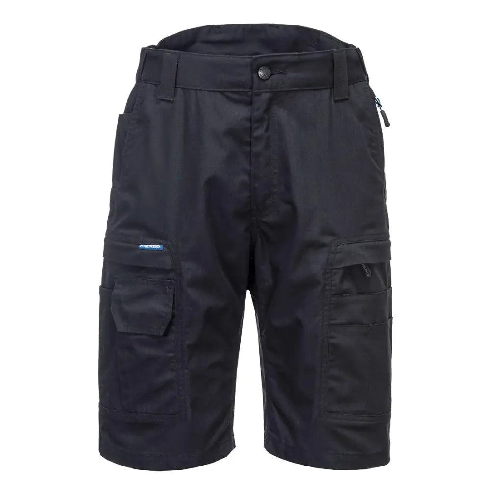 Portwest KX3 Ripstop Shorts - Black / 30