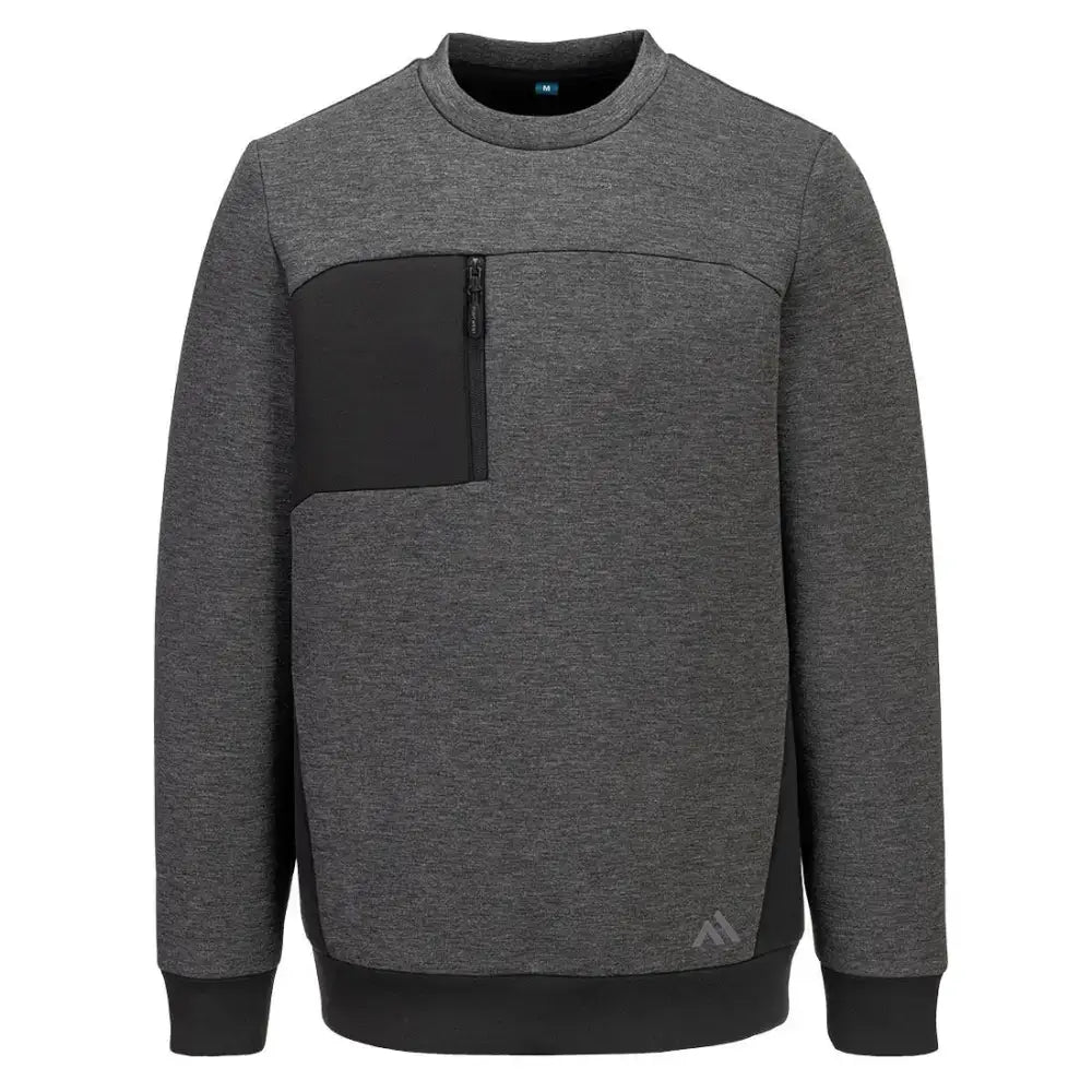 Portwest KX3 Sport Tech Sweatshirt - Metal Grey / L