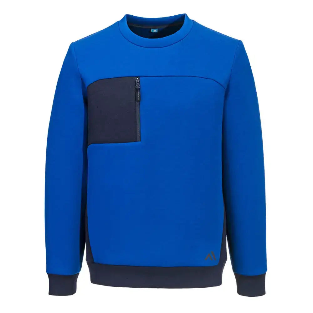 Portwest KX3 Sport Tech Sweatshirt - Quartz / Dark Navy / L