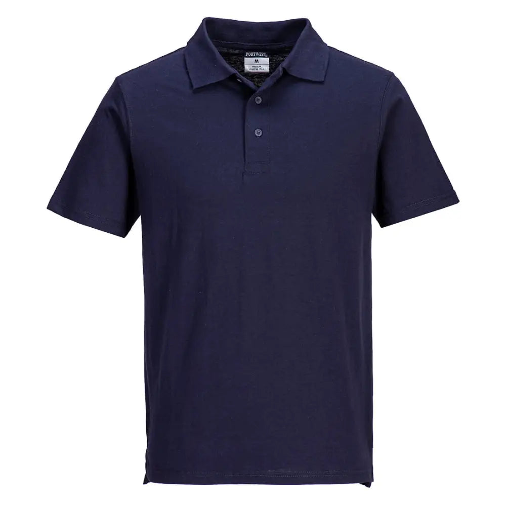 Portwest Lightweight Jersey Polo Shirt (48 in a box) - Navy / 4XL