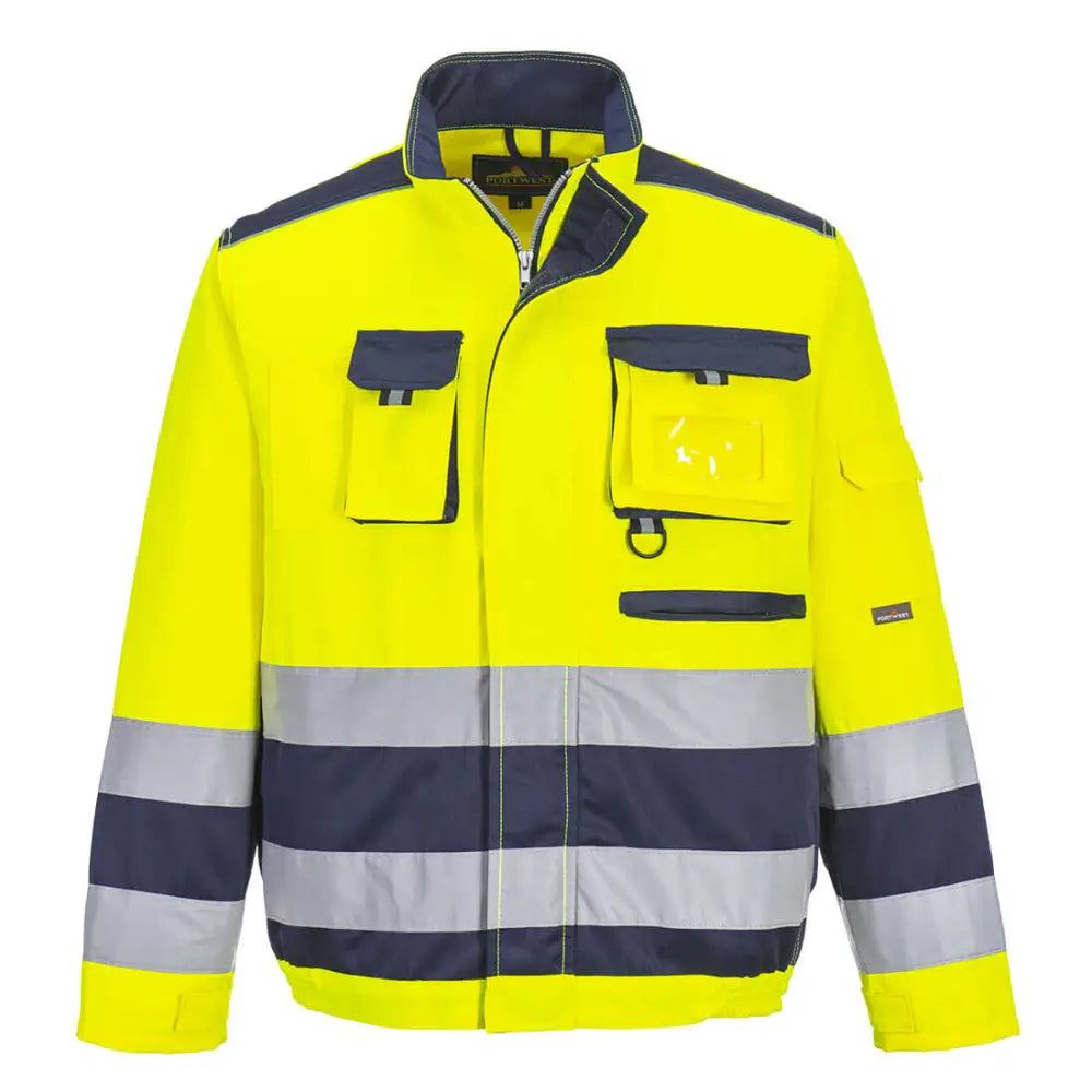 Portwest Lille Hi-Vis Contrast Bomber Jacket - L