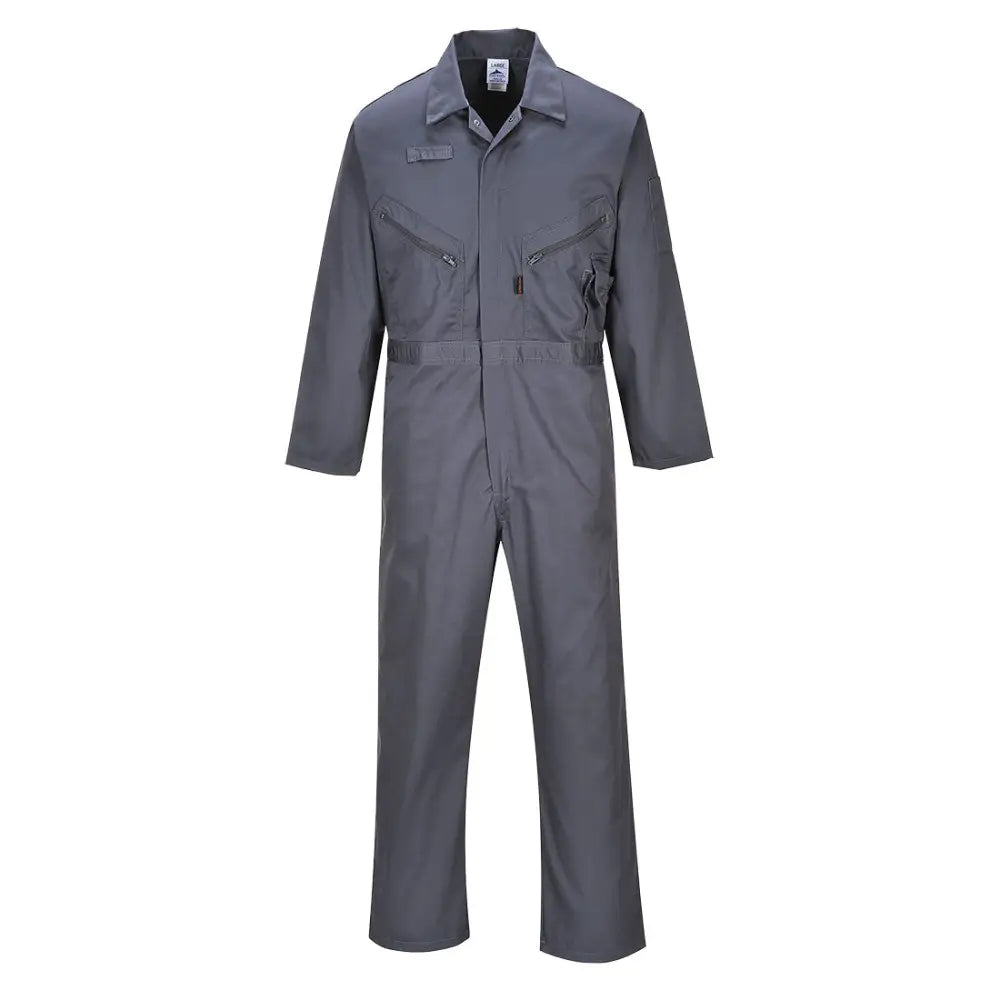 Portwest Liverpool Zip Coverall - Black / L