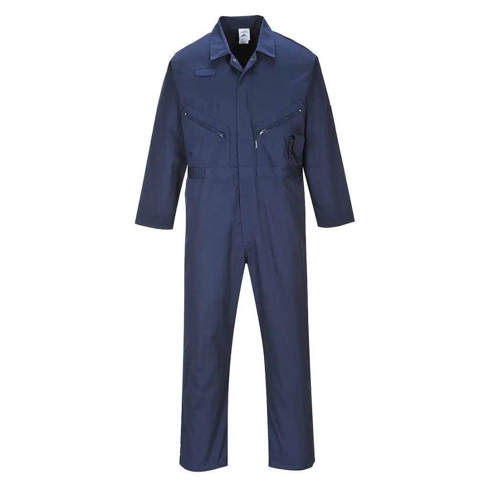 Portwest Liverpool Zip Coverall - Navy / 4XL