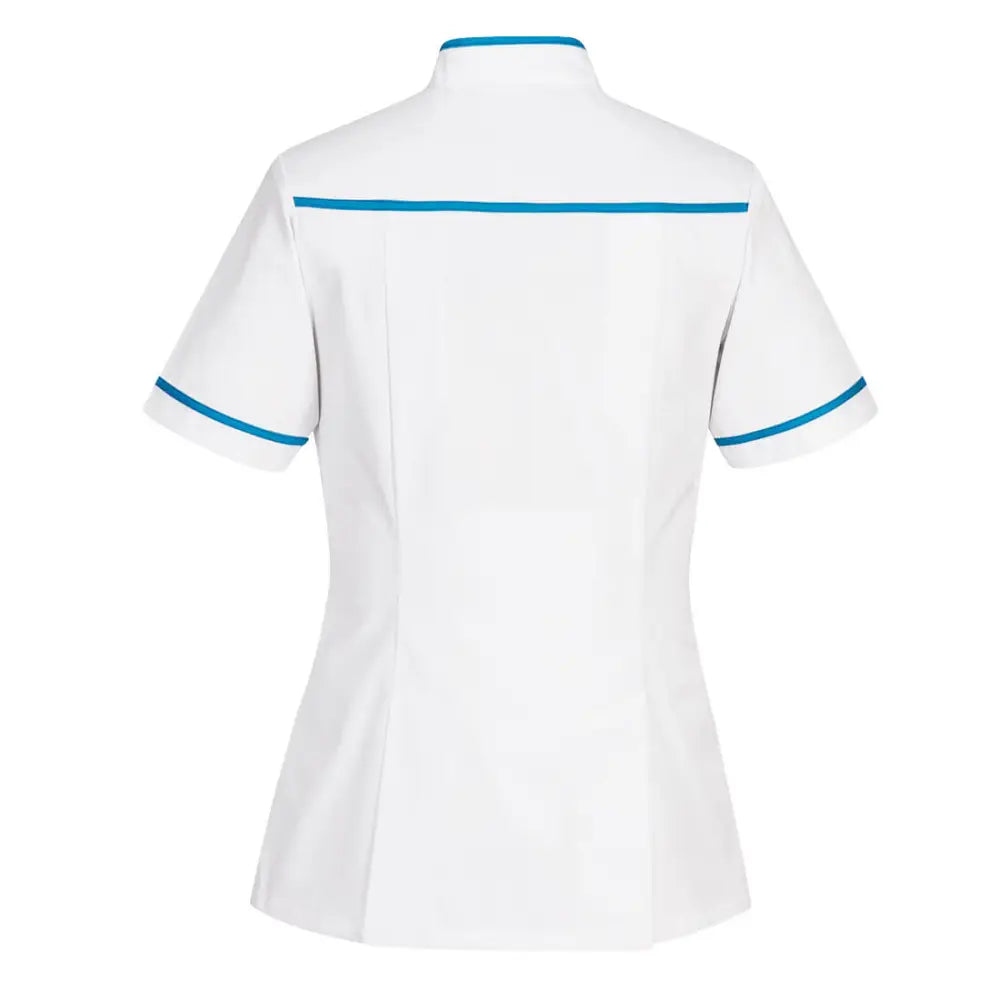 Portwest Medical Tunic - White/Aqua / L