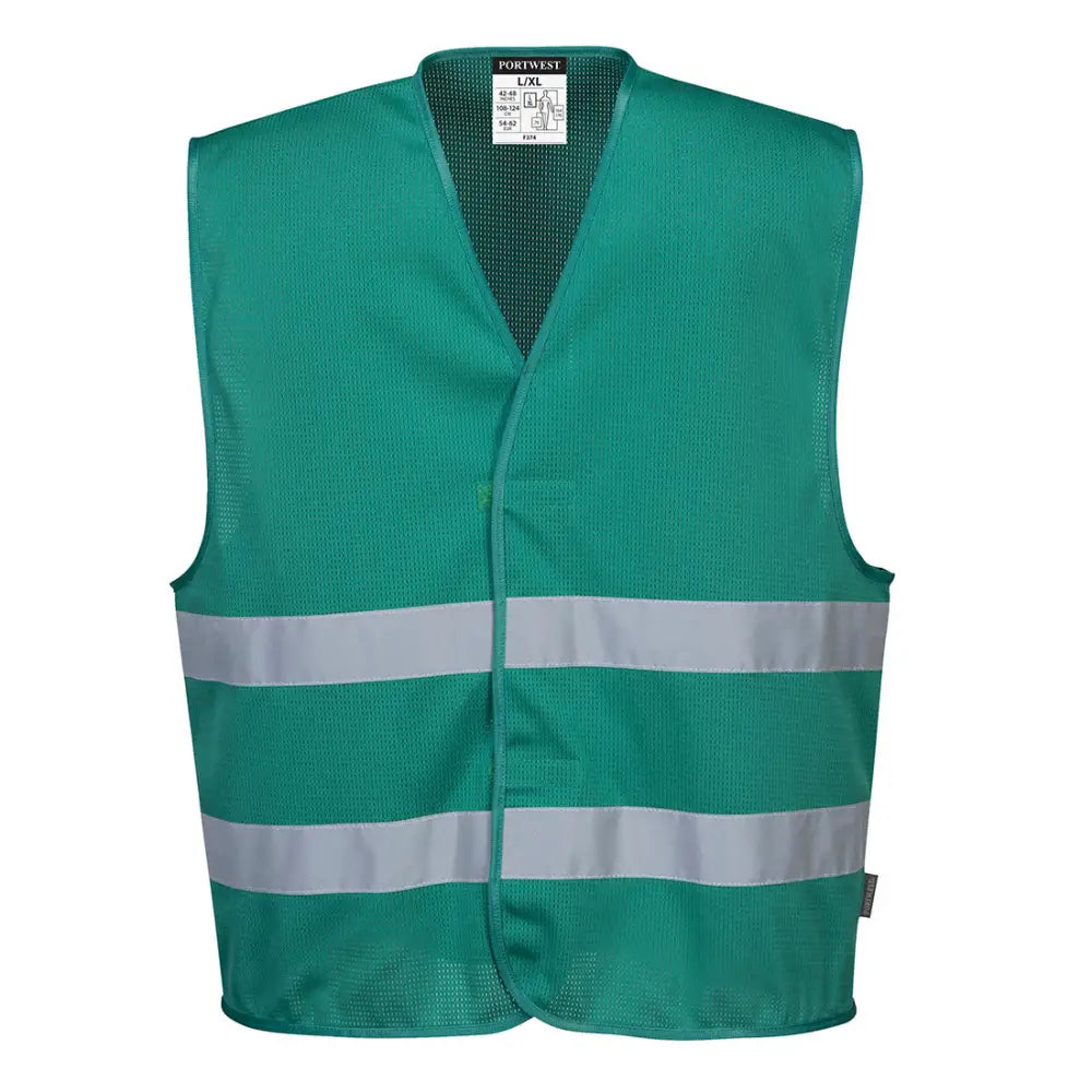 Portwest MeshAir Iona Vest - Bottle Green / L/XL