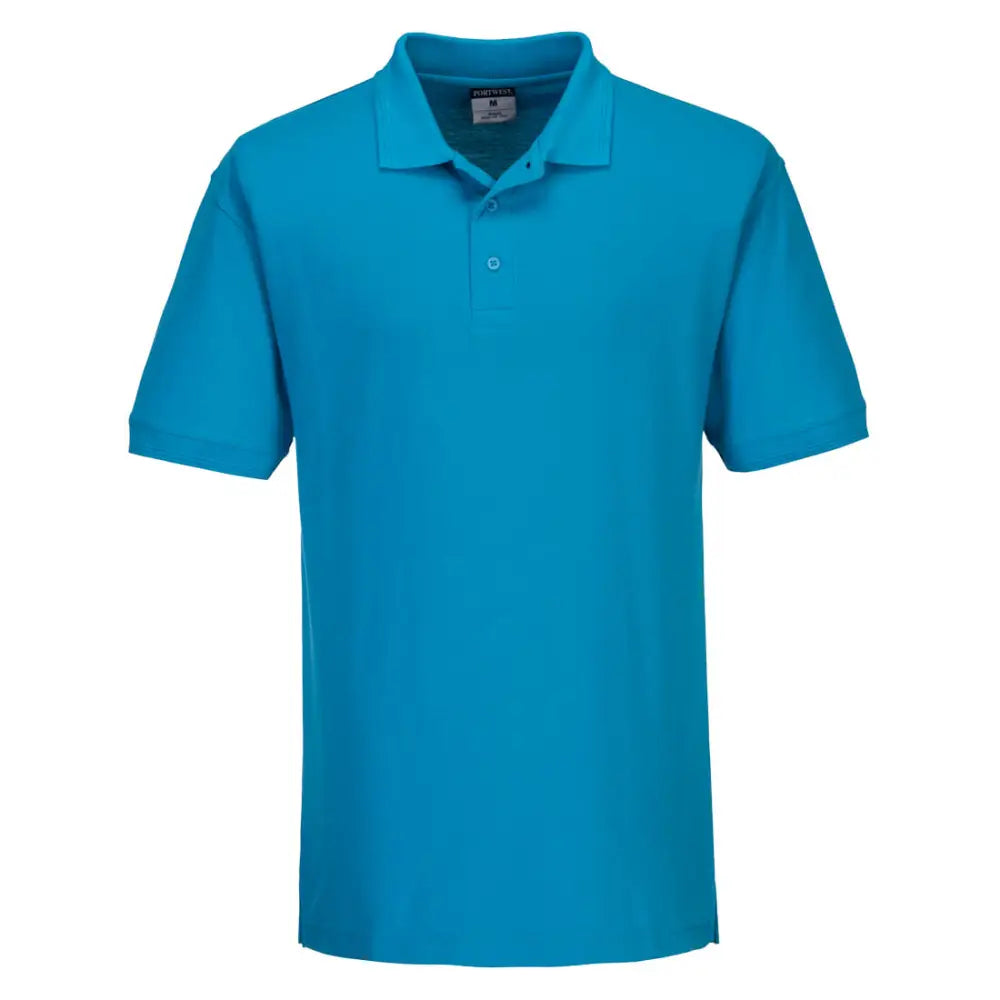 Portwest Naples Polo Shirt S/S - Aqua / L