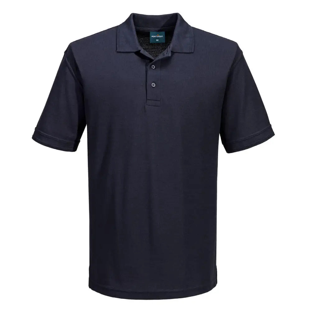 Portwest Naples Polo Shirt S/S - Dark Navy / 4XL
