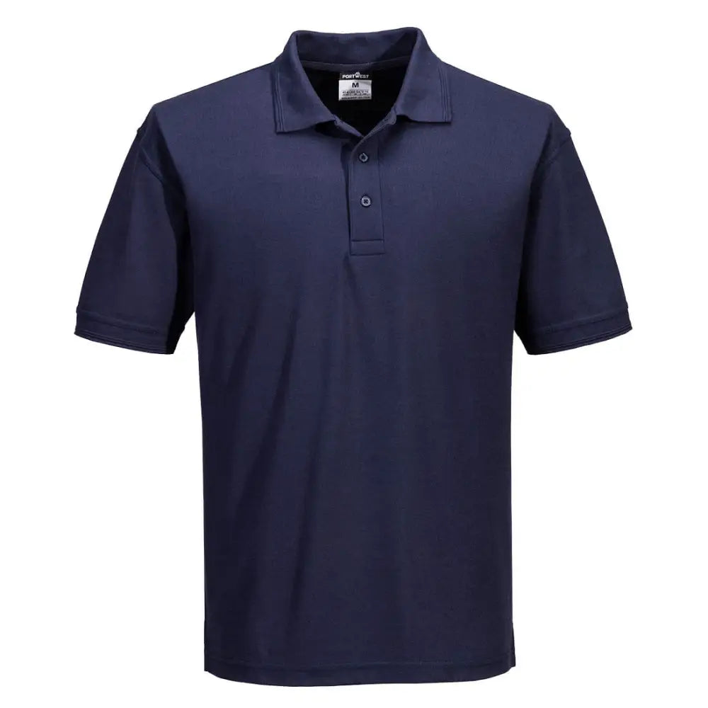 Portwest Naples Polo Shirt S/S - Navy / 4XL