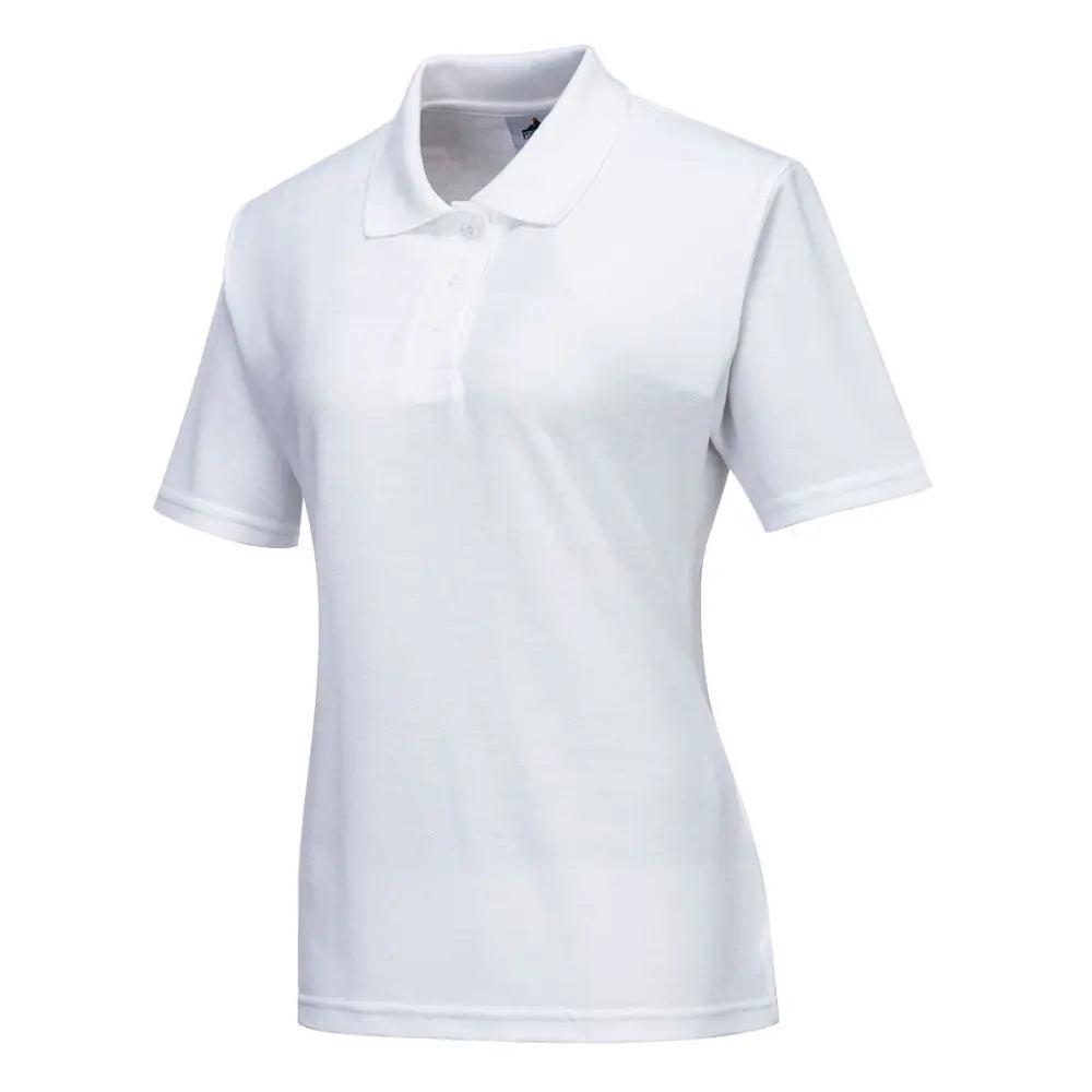 Portwest Naples Women’s Polo Shirt - White / L