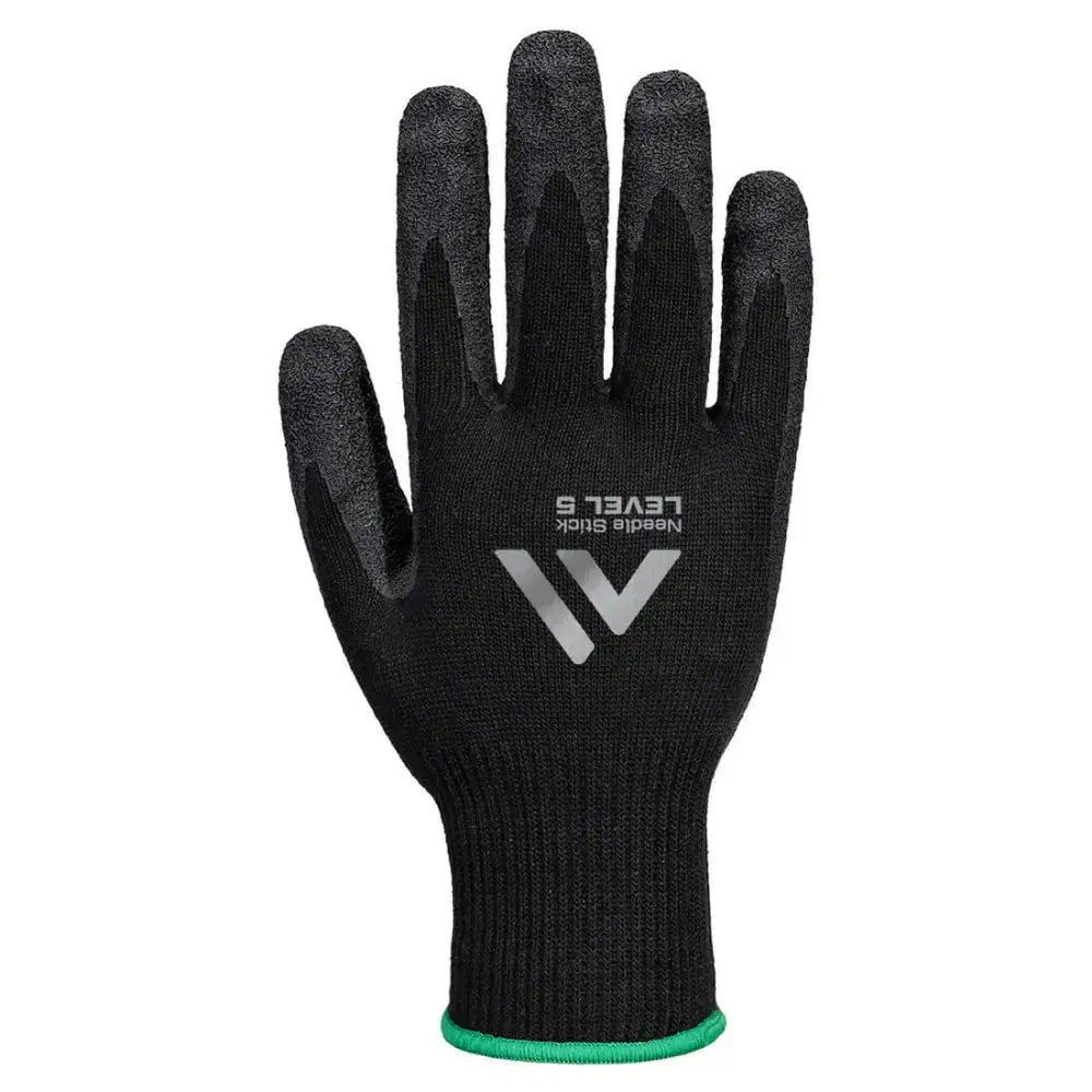 Portwest Needle Resistant F10 Latex Crinkle Glove - L