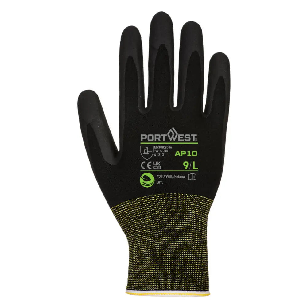 Portwest NPR15 Foam Nitrile Bamboo Glove (Pk12) - L