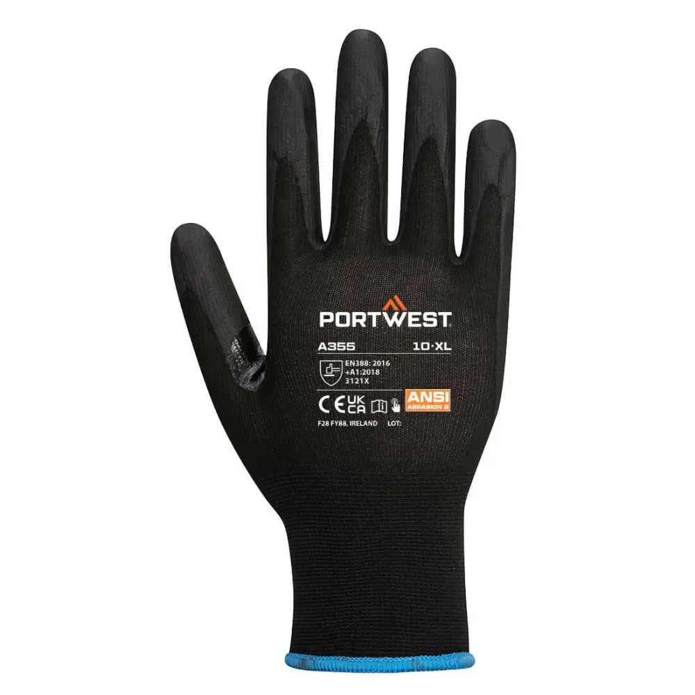 Portwest NPR15 Nitrile Foam Touchscreen Glove (Pk12) - L