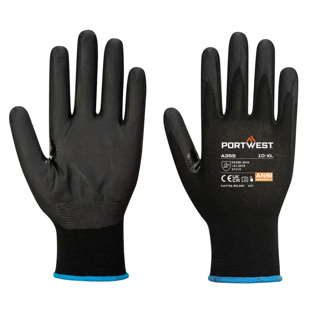 Portwest NPR15 Nitrile Foam Touchscreen Glove (Pk12) - L