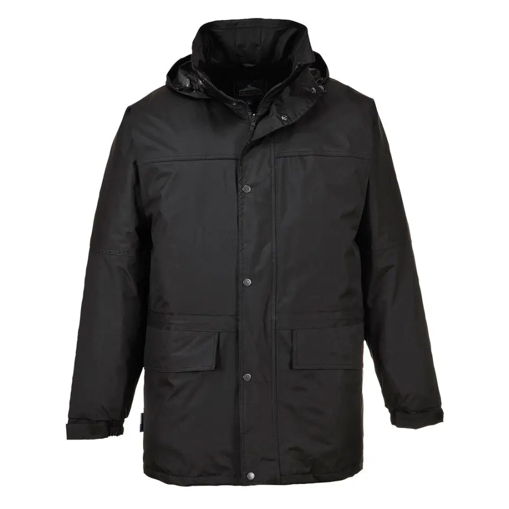 Portwest Oban Winter Jacket - Black / L