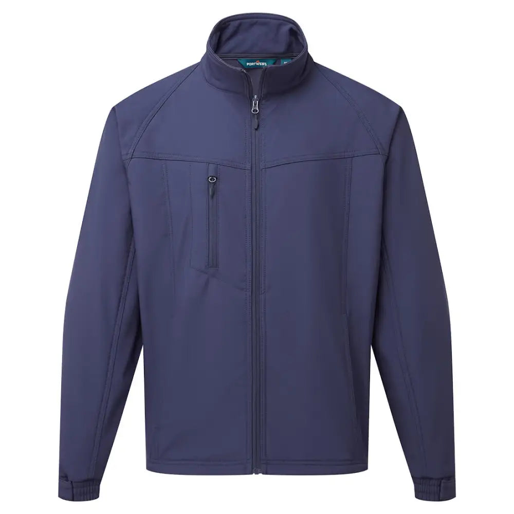Portwest Oregon Men’s Softshell Jacket (3L) - Navy / 4XL