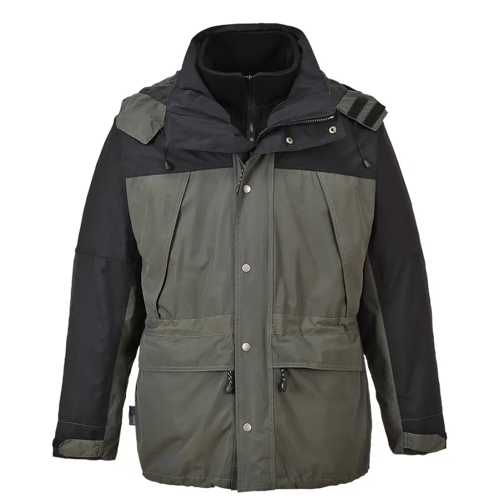 Portwest Orkney 3-in-1 Jacket - Grey / 4XL