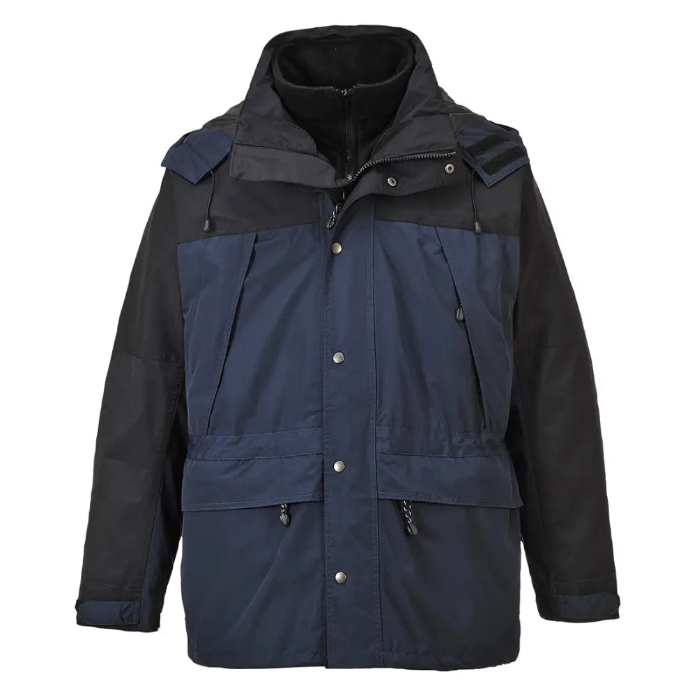 Portwest Orkney 3-in-1 Jacket - Navy / 4XL