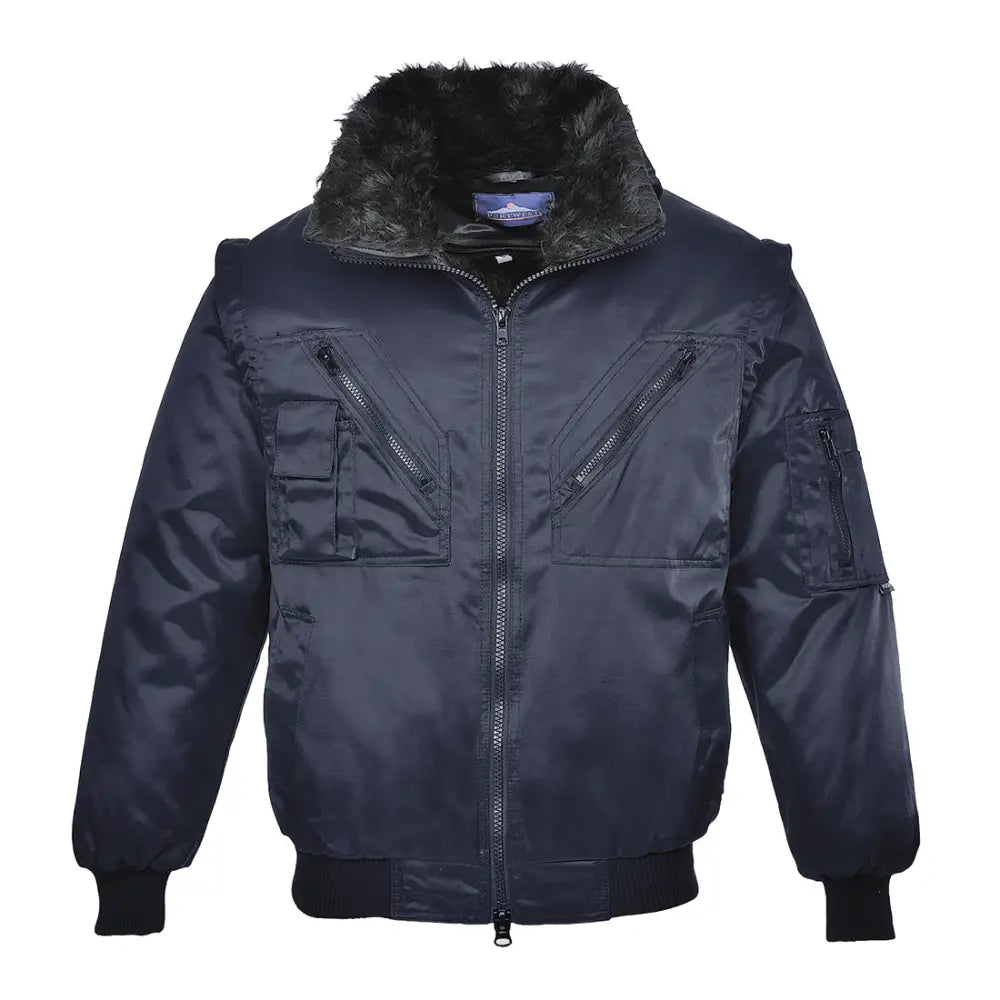 Portwest Pilot Jacket - Black / 4XL