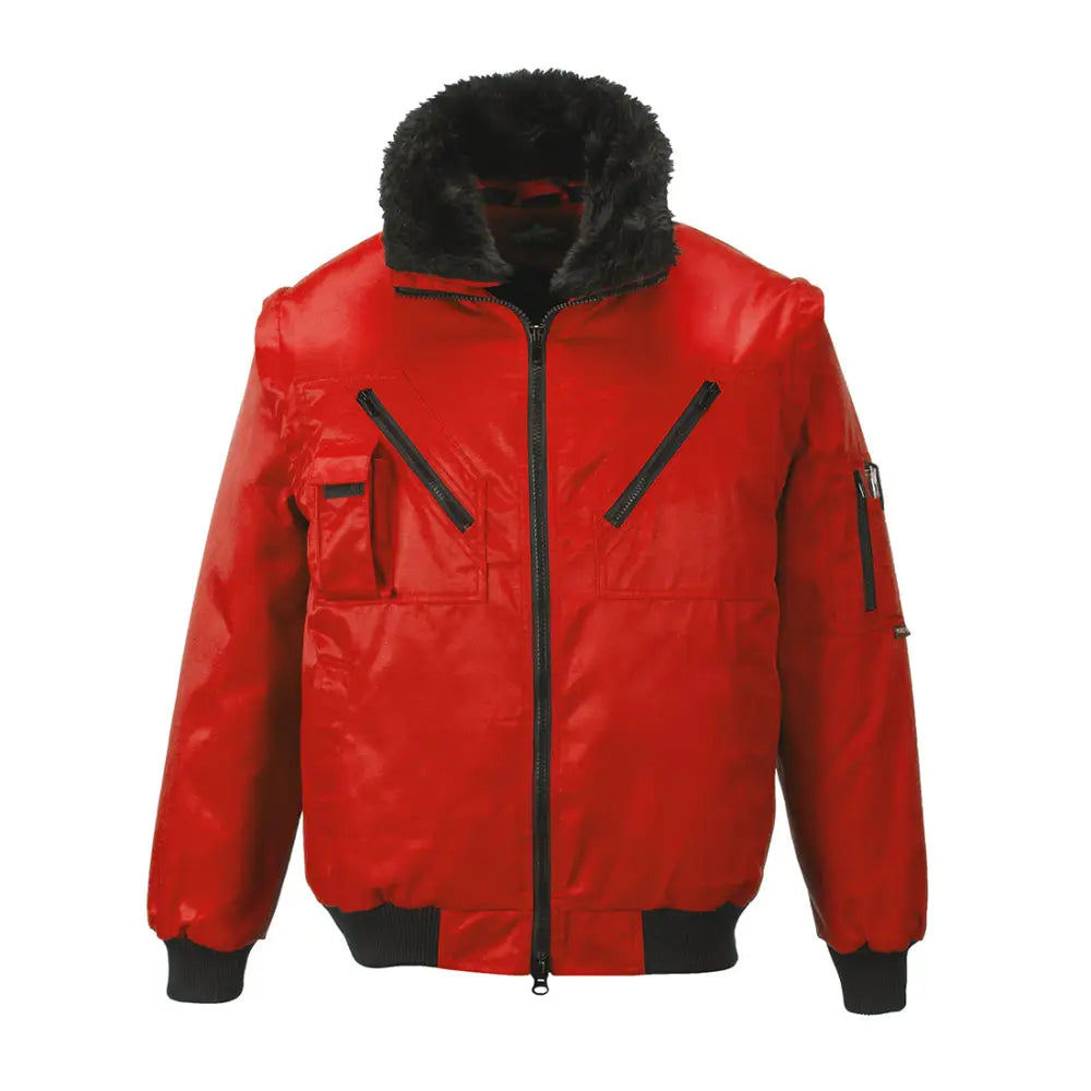 Portwest Pilot Jacket - Red / 4XL