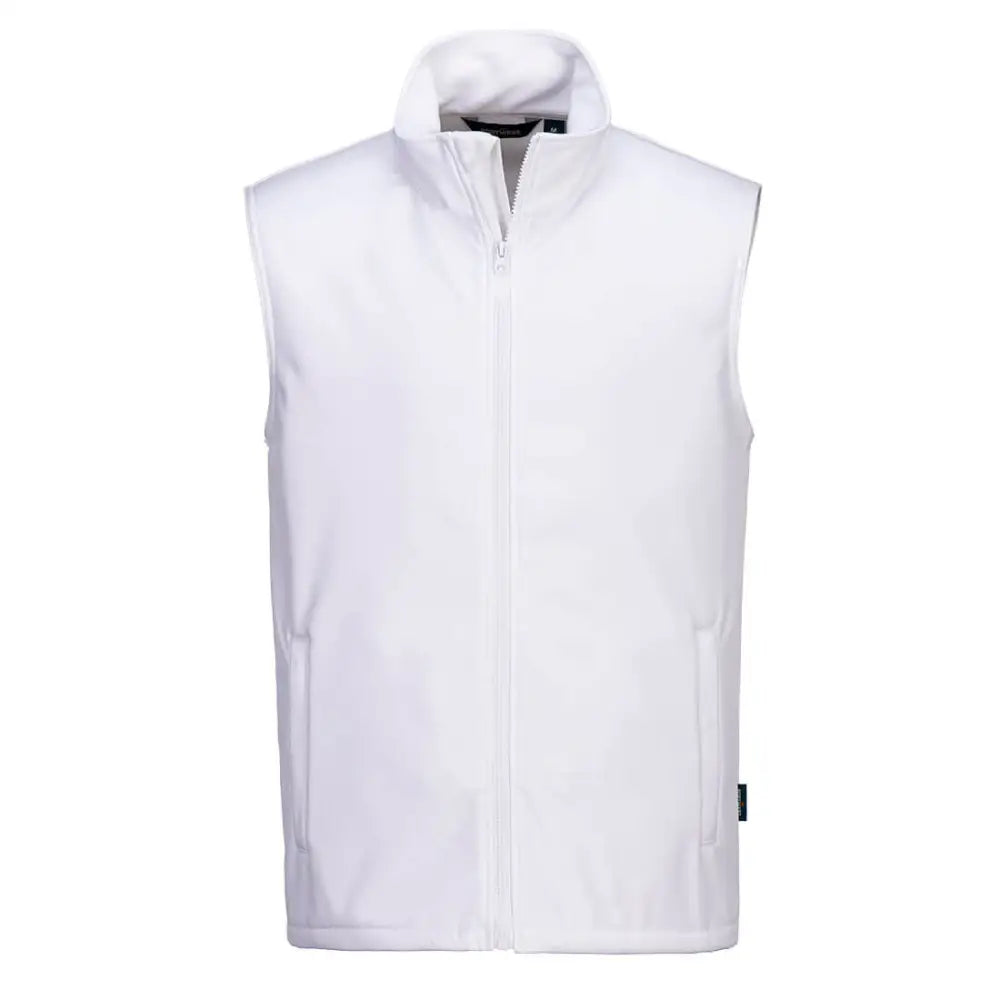 Portwest Print and Promo Softshell Gilet (2L) - White / 4XL