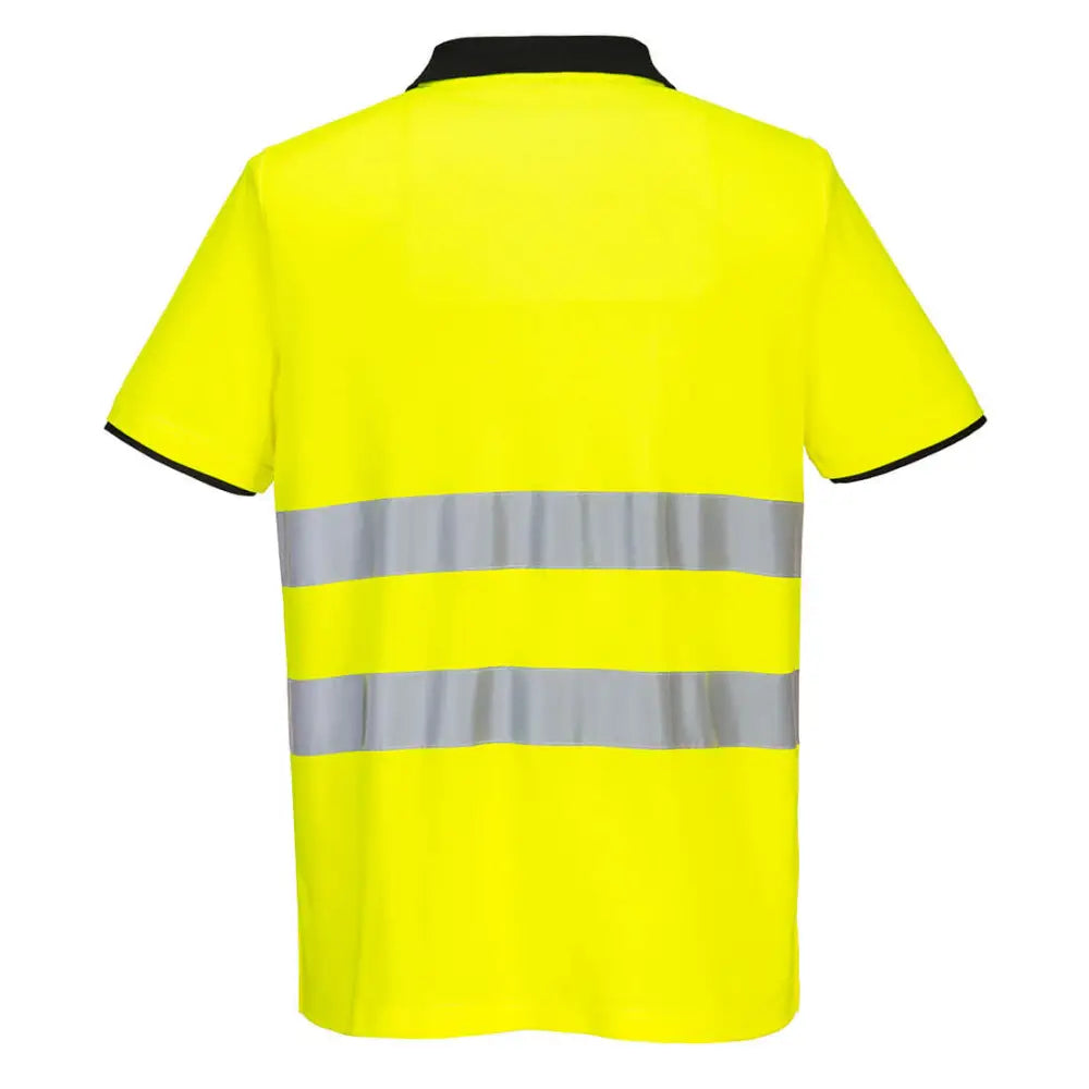 Portwest PW2 Hi-Vis Cotton Comfort Polo Shirt S/S