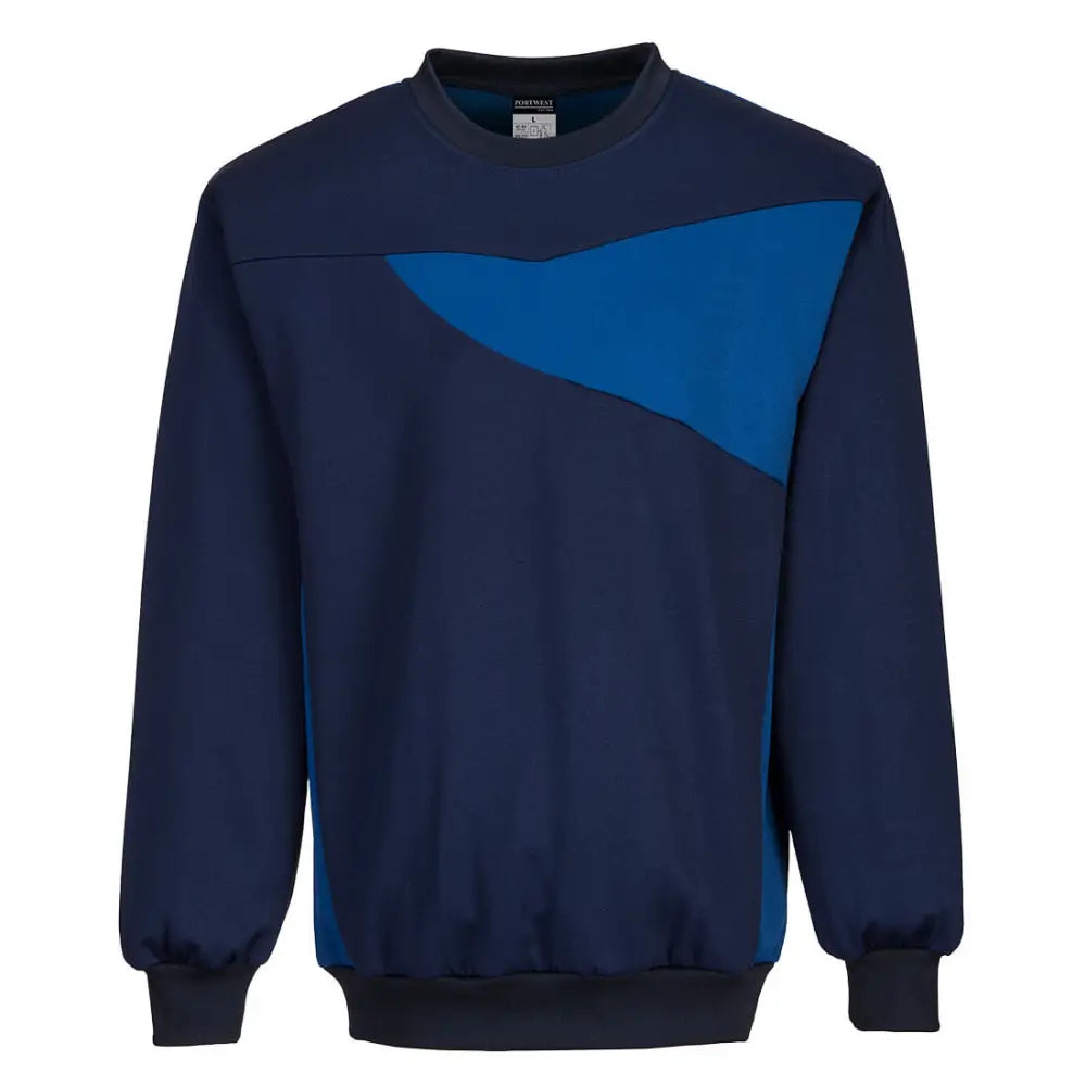 Portwest PW2 Sweatshirt - Navy/Royal / L