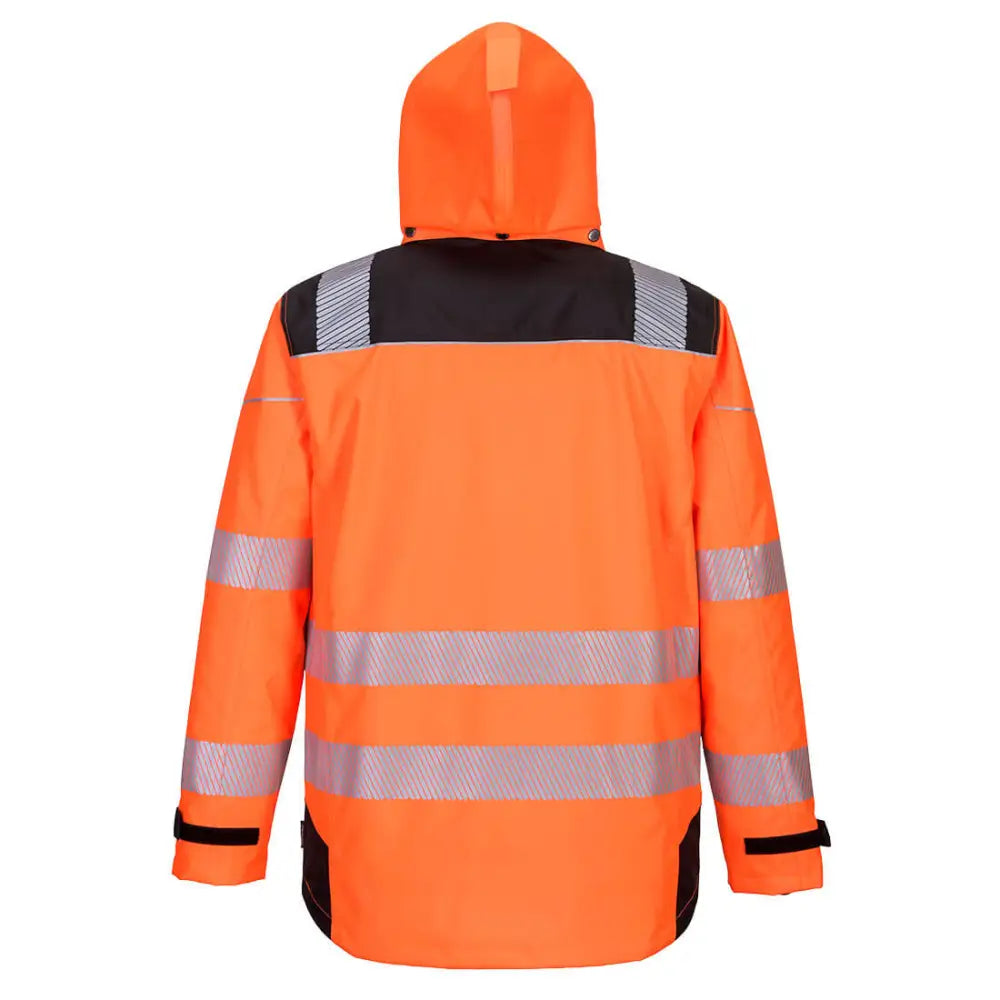 Portwest PW3 Hi-Vis 3-in-1 Jacket - Orange/Black / 4XL