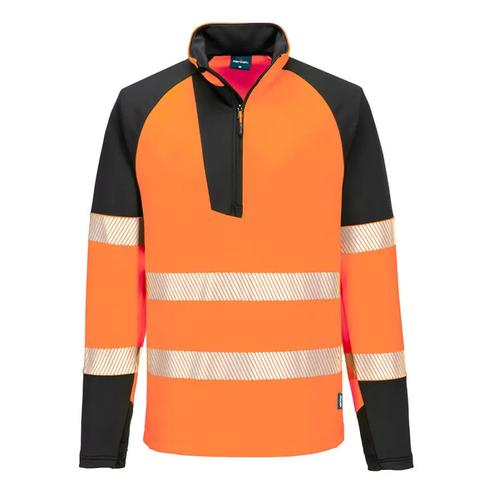 Portwest PW3 Hi-Vis Active Insulation Top - Orange/Black / 4XL