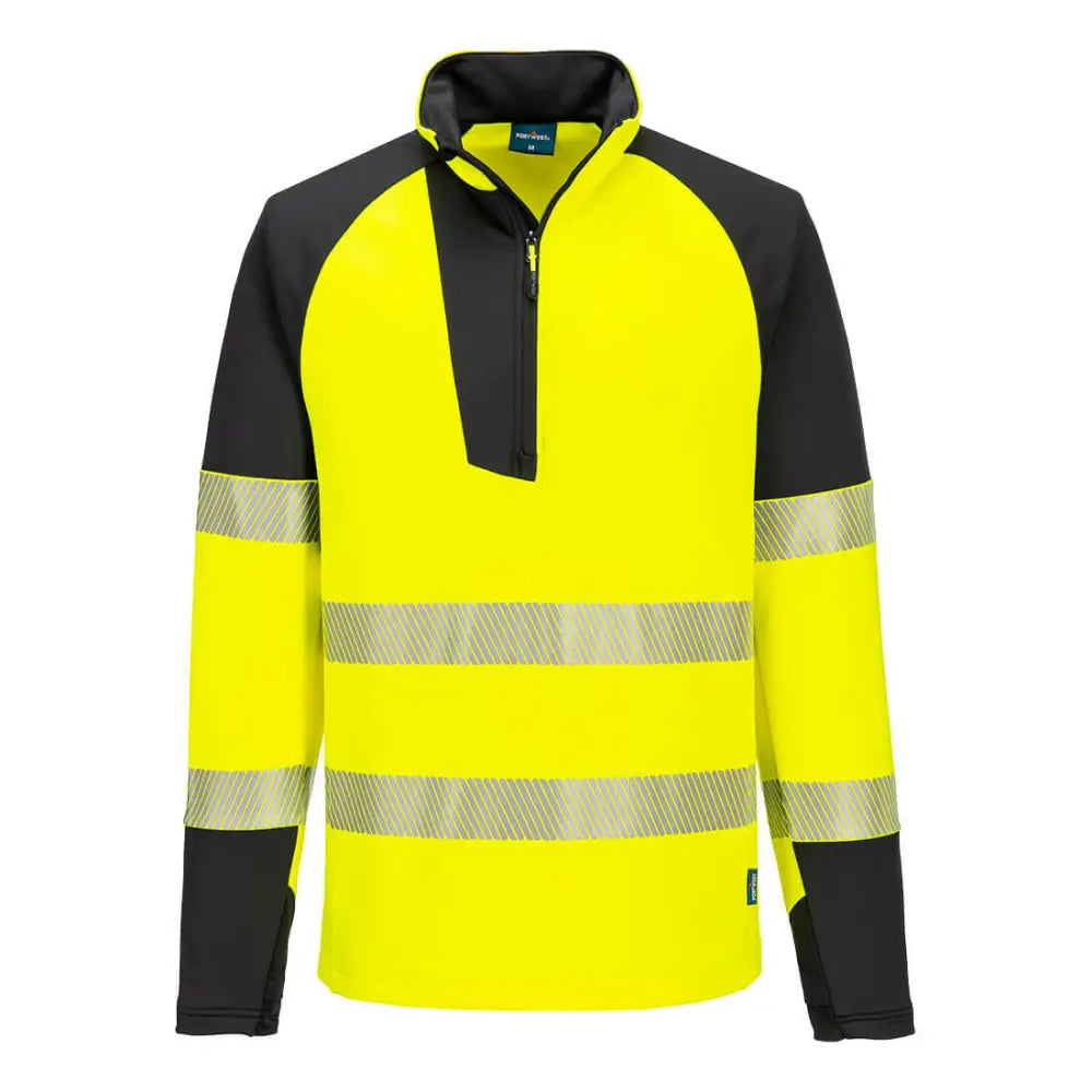 Portwest PW3 Hi-Vis Active Insulation Top - Yellow/Black / 4XL
