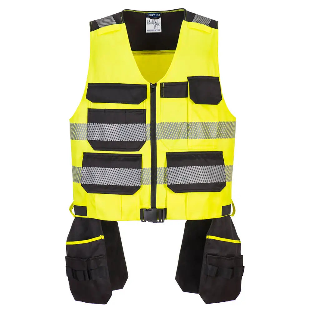 Portwest PW3 Hi-Vis Class 1 Tool Vest - L
