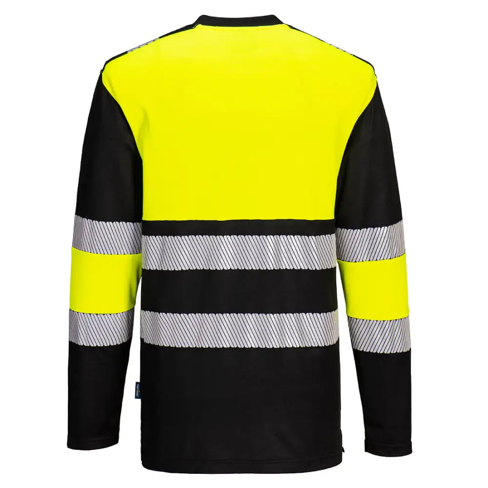 Portwest PW3 Hi-Vis Cotton Comfort Class 1 T-Shirt L/S