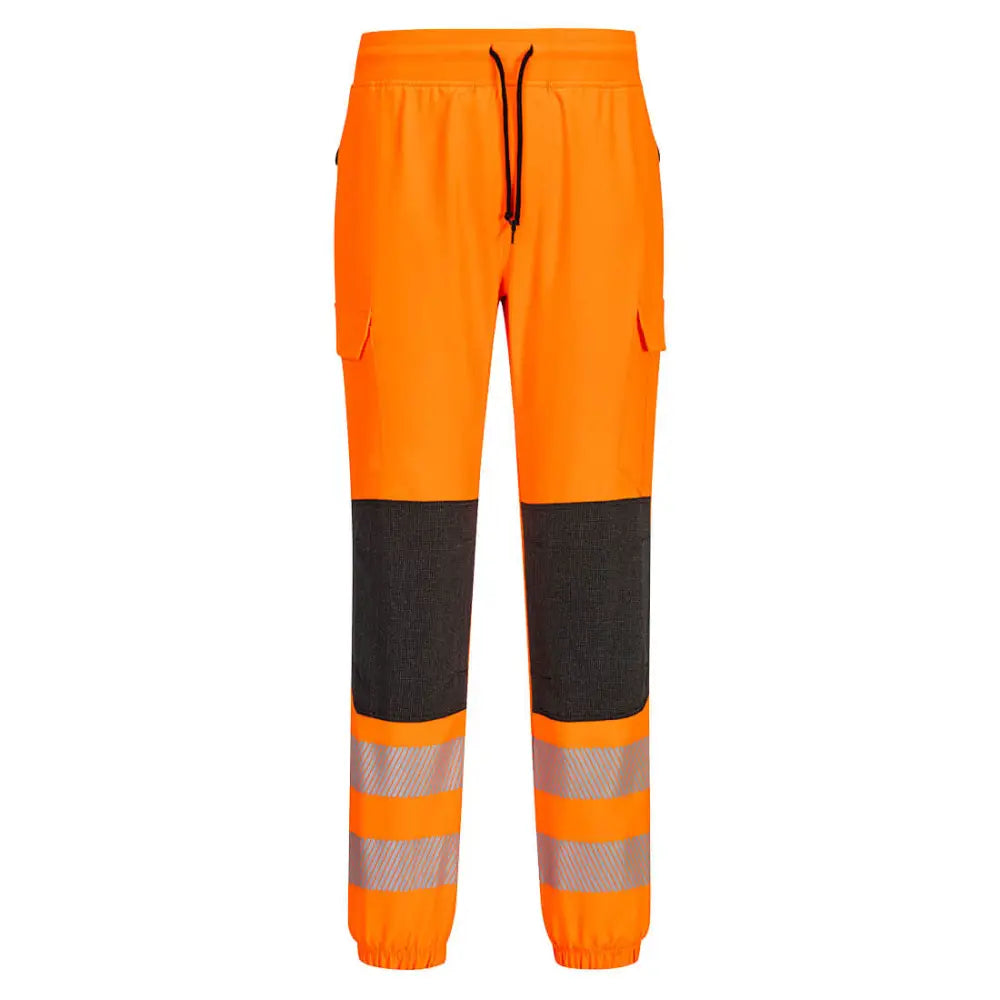 Portwest PW3 Hi-Vis Flexi Jogger - Orange/Black / L