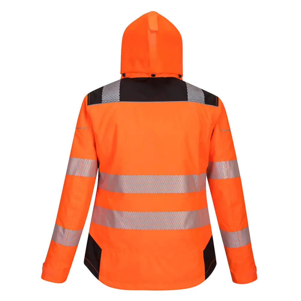 Portwest PW3 Hi-Vis Women’s Winter Jacket - Orange/Black / L