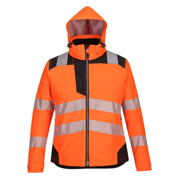 Portwest PW3 Hi-Vis Women’s Winter Jacket - Orange/Black / L