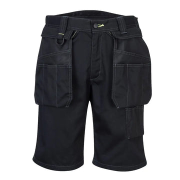 Portwest PW3 Holster Work Shorts - Black / 28