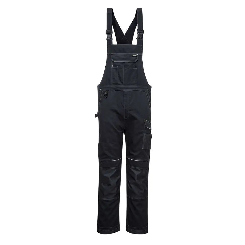 Portwest PW3 Work Bib and Brace - Black / L