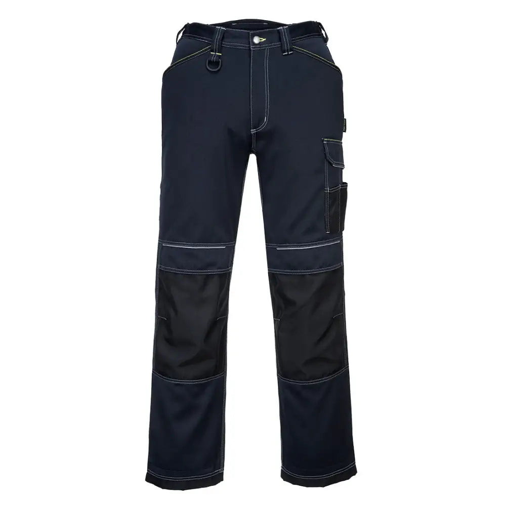 Portwest PW3 Work Trousers - Navy/Black / 28