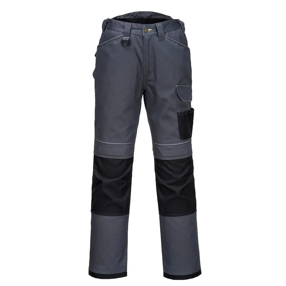 Portwest PW3 Work Trousers - Zoom Grey/Black / 28
