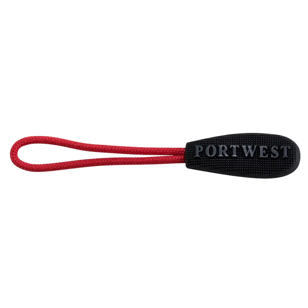 Portwest Replaceable Zip Pullers - Red