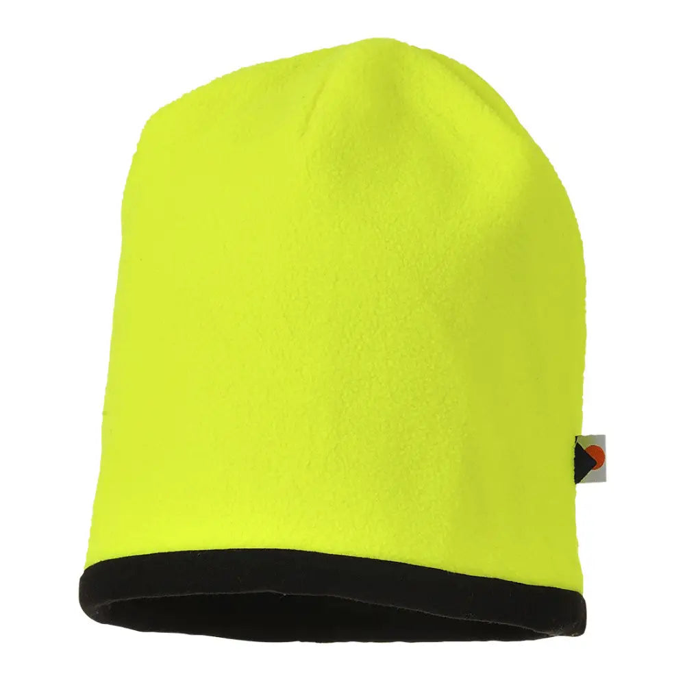 Portwest Reversible Hi-Vis Beanie Hat - Orange/Black