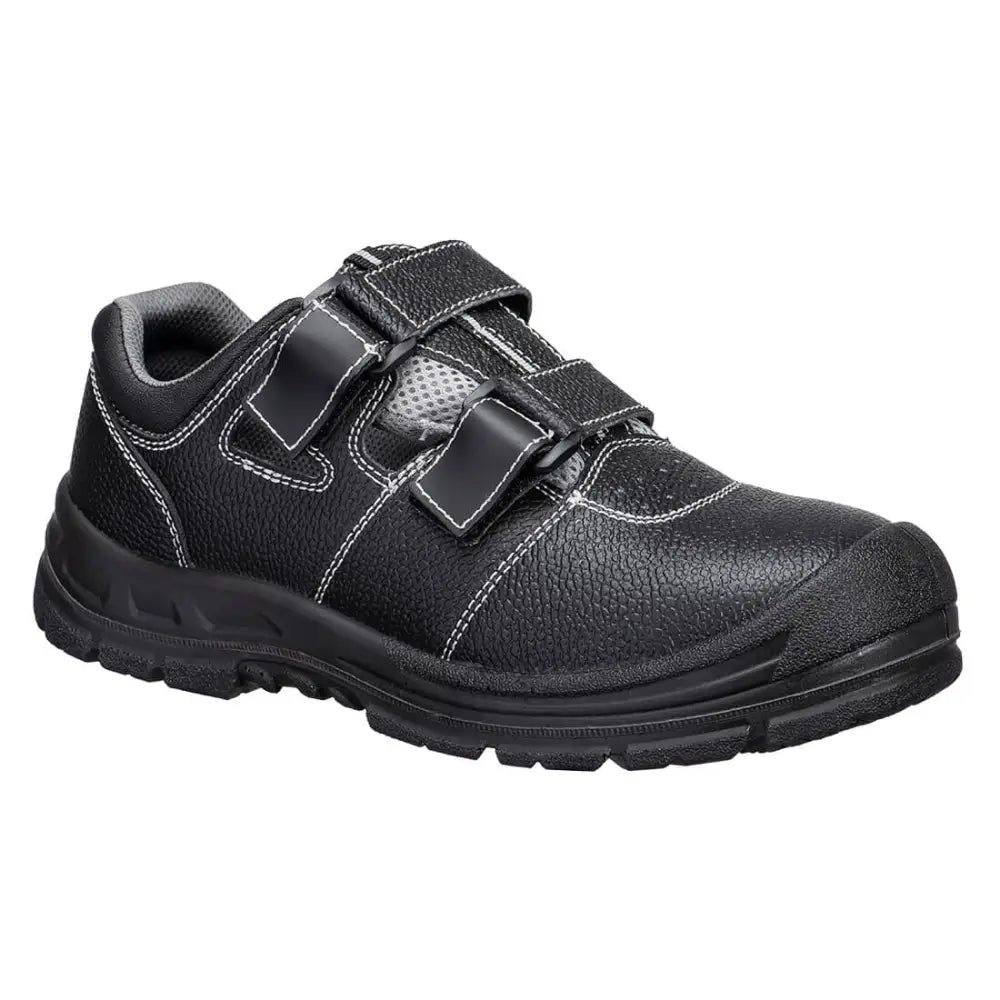 Portwest Sandal S1P SR FO - Black/Grey / 36