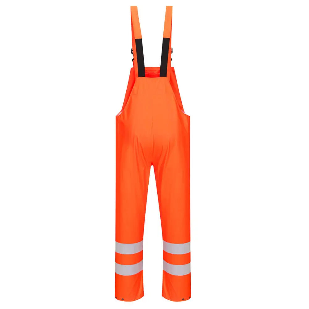 Portwest Sealtex Ultra Hi-Vis Rain Bib and Brace - L
