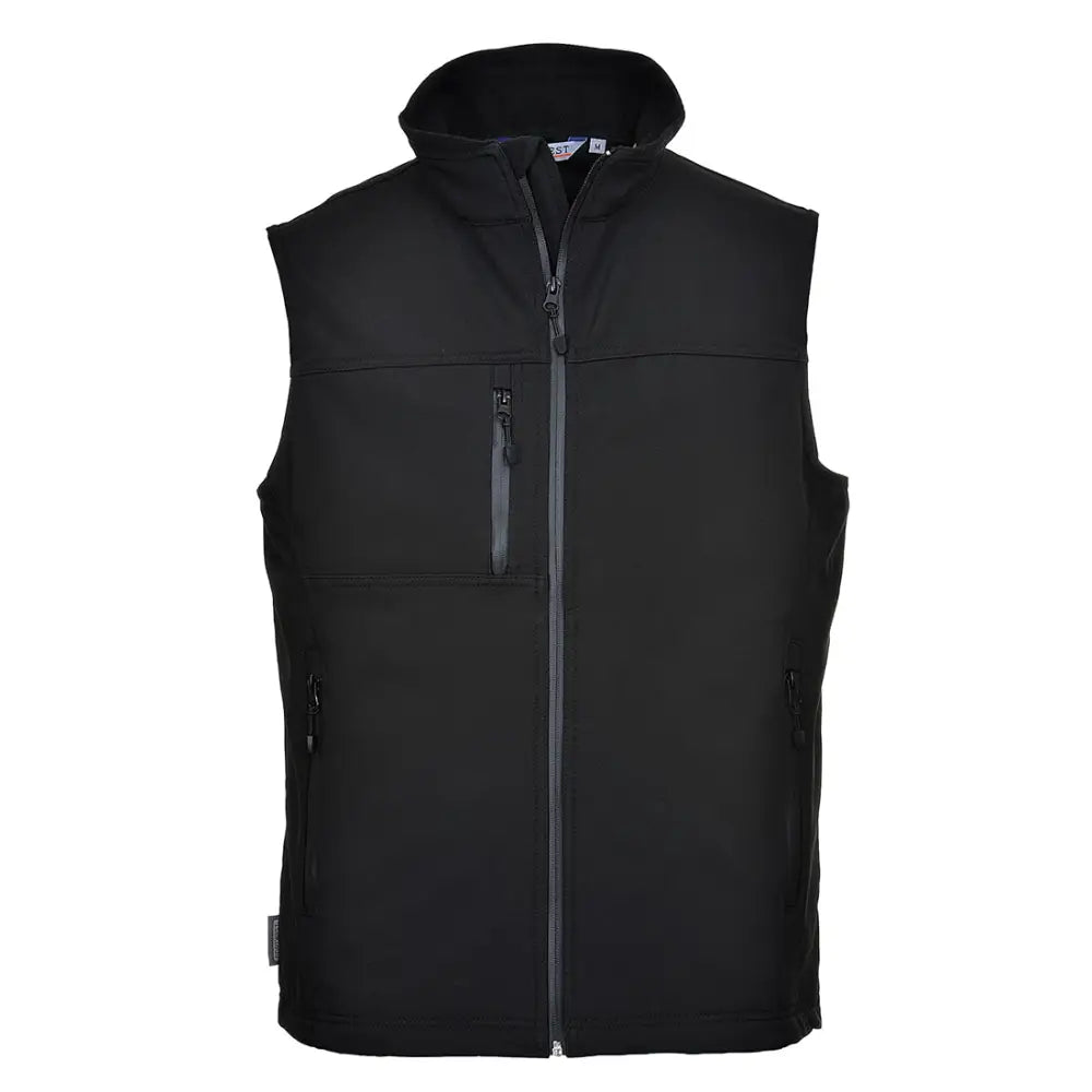 Portwest Softshell Bodywarmer (3L) - Black / L