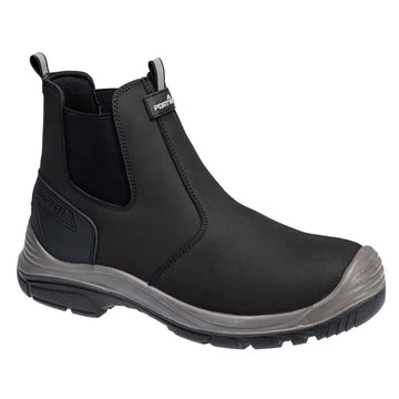 Portwest Steel Action Nubuck Dealer Boot S7 SC FO SR - Black/Grey / 36