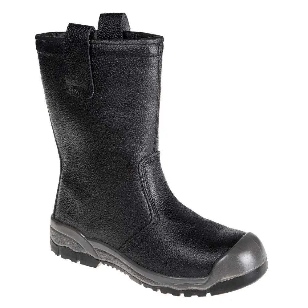 Portwest Steelite Rigger Boot S1P CI (With scuff cap) - Black / 38