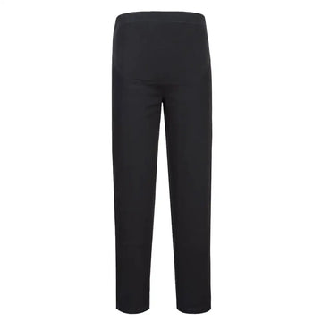 Portwest Stretch Maternity Trousers - Black / L